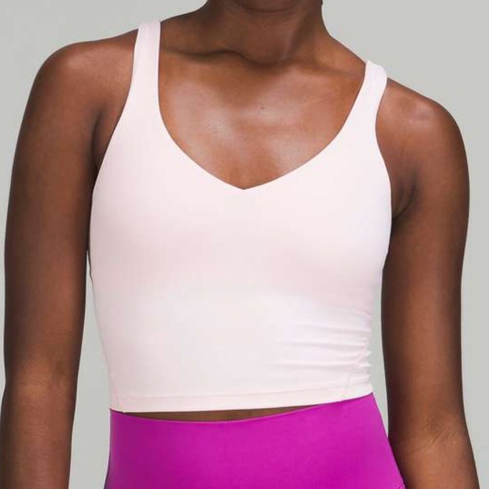 lululemon Align Tank Strawberry Milkshake Size 8 NWOT